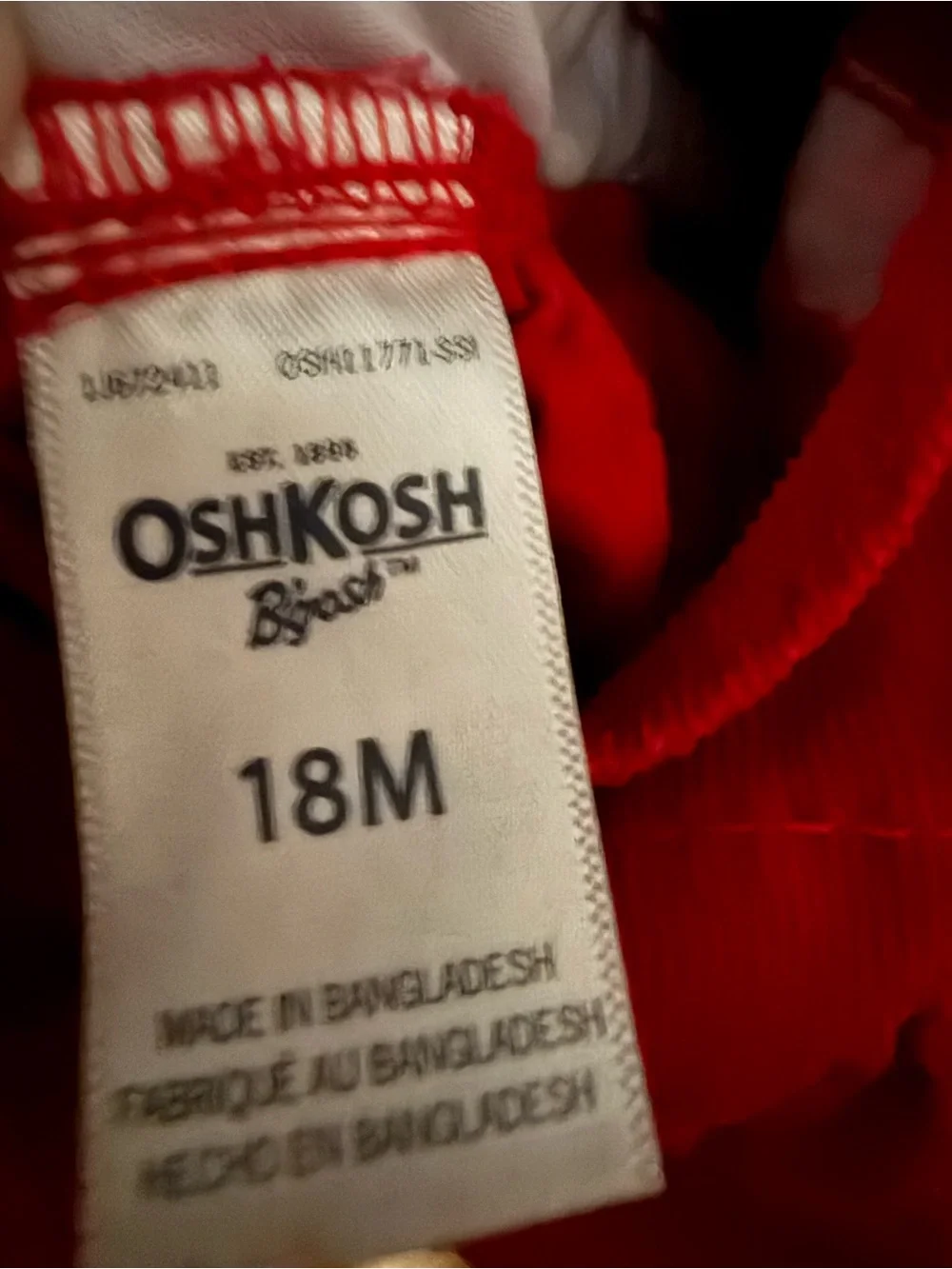 Oshkosh B’Gosh Corduroy Jumper